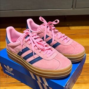adidas Gazelle Bold Pink Glow (W) platform